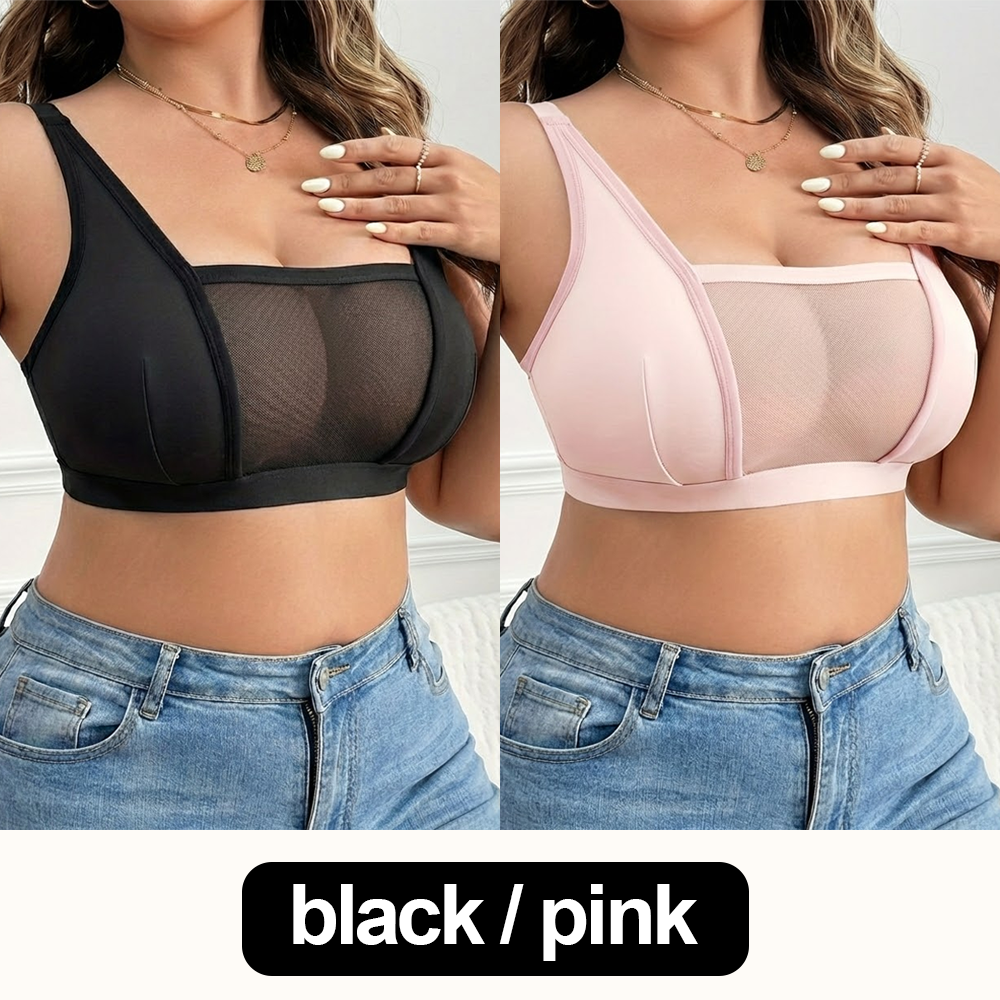 HandyFidgetGround™ SilkCurve Casual Lift-Up Wireless Bra