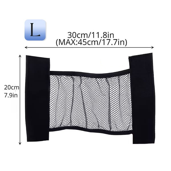 HandyFidgetGround™ Stick-On Universal Car Trunk Organizer Net