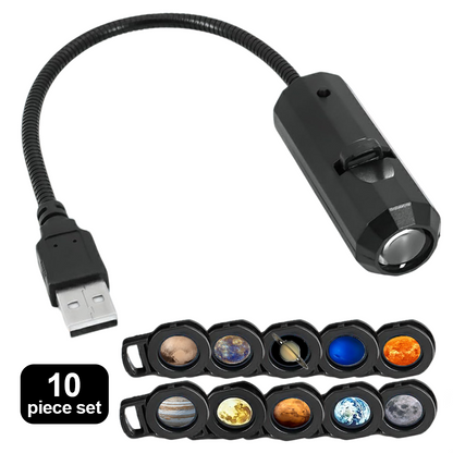 HandyFidgetGround™ AstroLens 360° USB Galaxy Projector Light 2