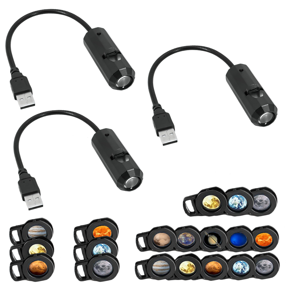 HandyFidgetGround™ AstroLens 360° USB Galaxy Projector Light 2