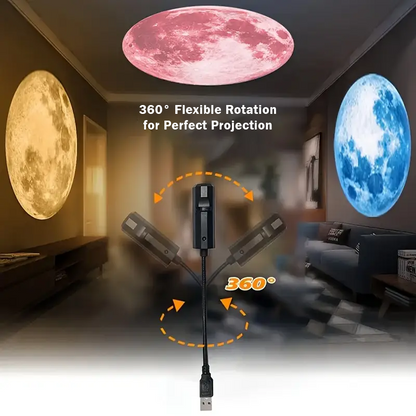 HandyFidgetGround™ AstroLens 360° USB Galaxy Projector Light 2