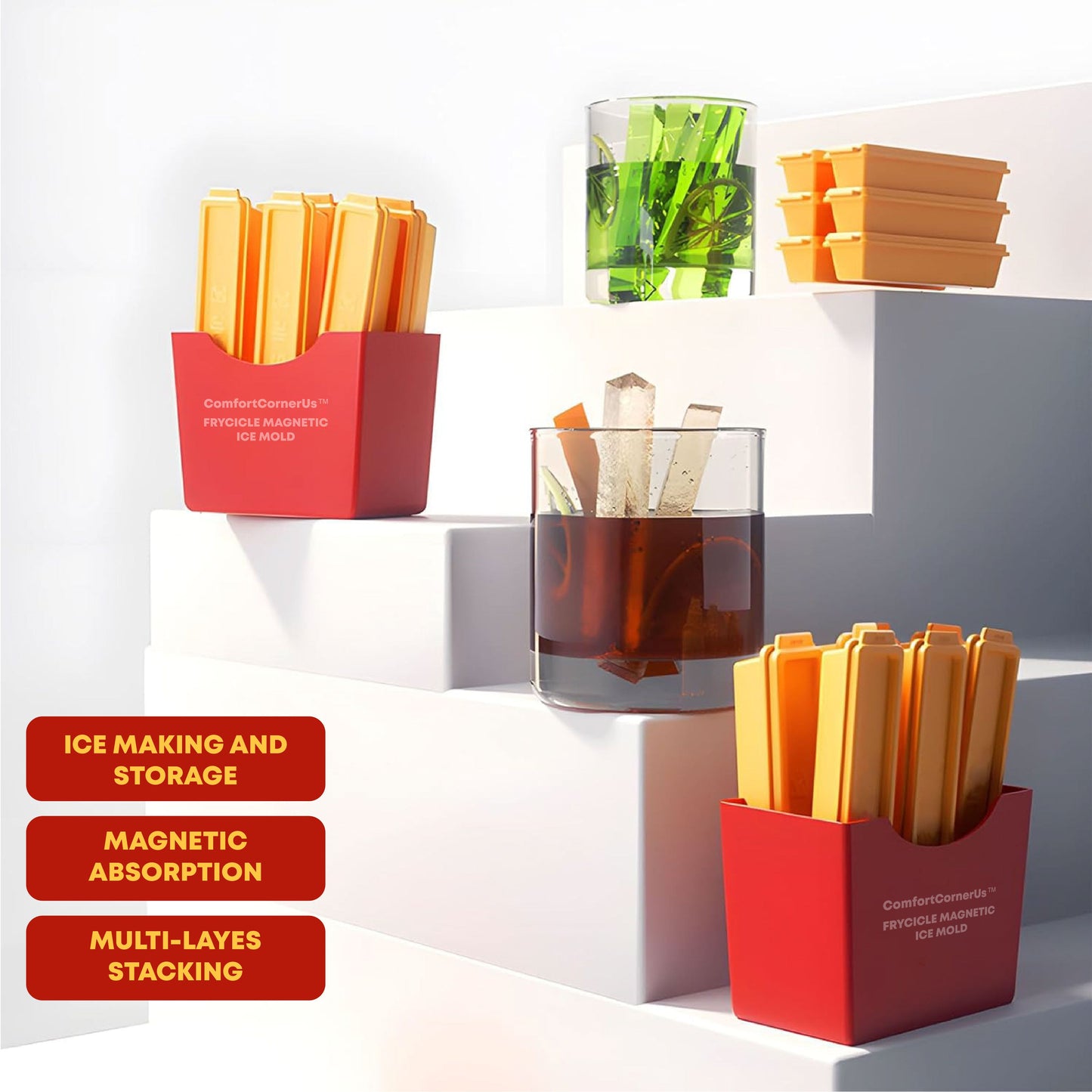 HandyFidgetGround™ FryCicle Magnetic Ice Mold