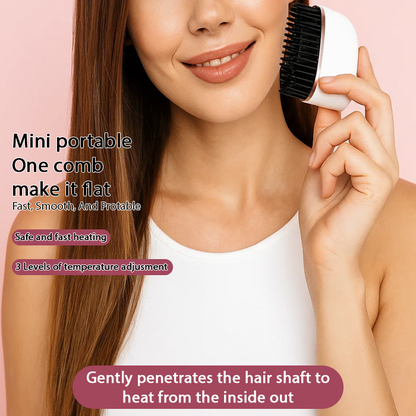 HandyFidgetGround™ SilkyHeat Portable Wireless Straightening Comb