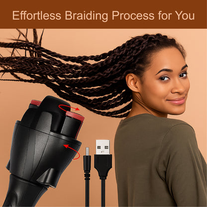 HandyFidgetGround™ TwistEase Auto Braiding Hair Styler