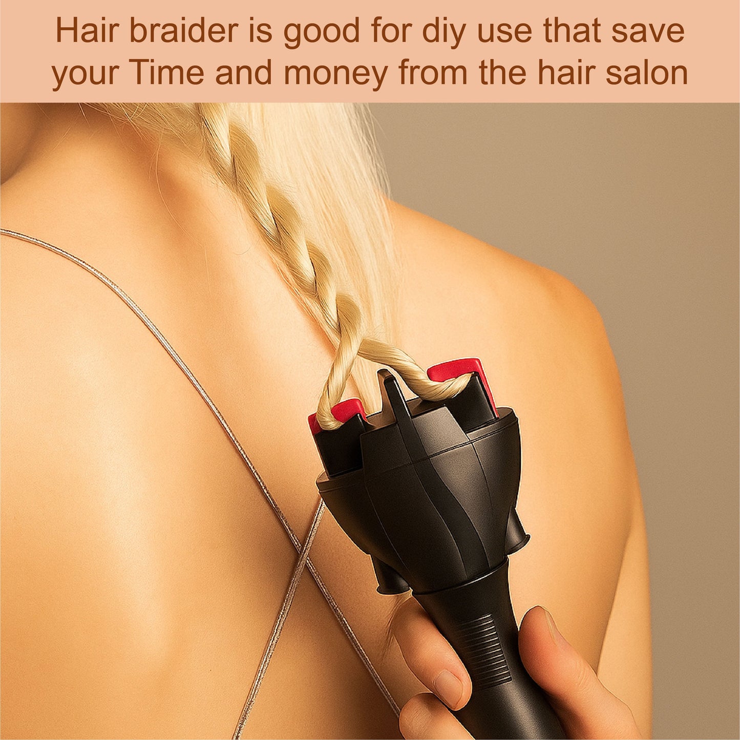 HandyFidgetGround™ TwistEase Auto Braiding Hair Styler