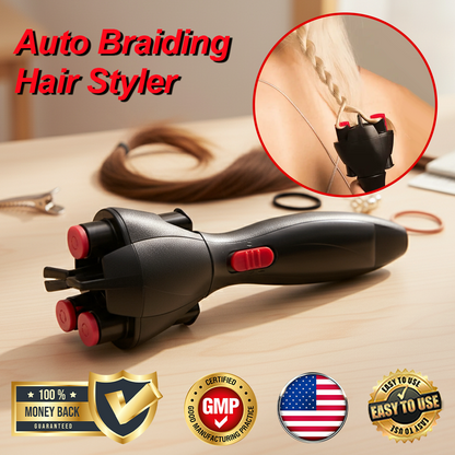 HandyFidgetGround™ TwistEase Auto Braiding Hair Styler