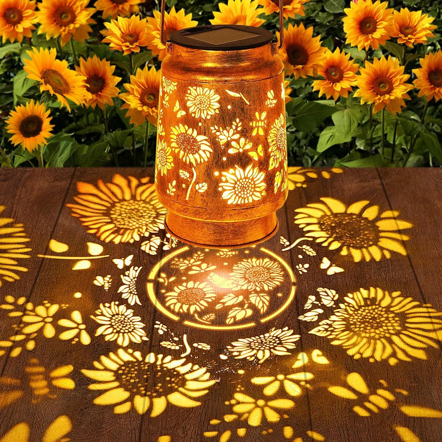 HandyFidgetGround™ Decorative Solar Garden Light with Hook