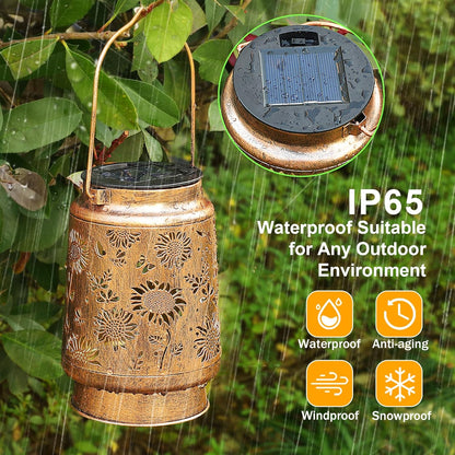 HandyFidgetGround™ Decorative Solar Garden Light with Hook