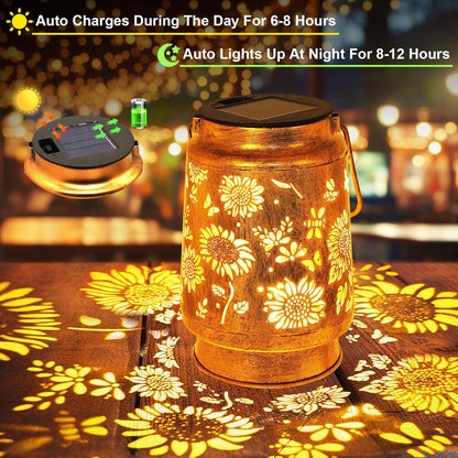 HandyFidgetGround™ Decorative Solar Garden Light with Hook