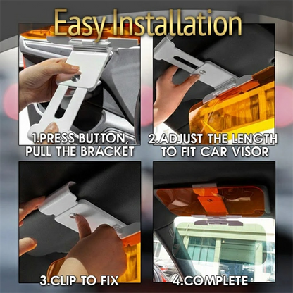 👍 HandyFidgetGround™ Anti-Glare Car Sun Visor
