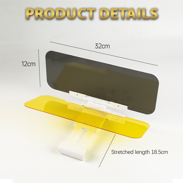👍 HandyFidgetGround™ Anti-Glare Car Sun Visor