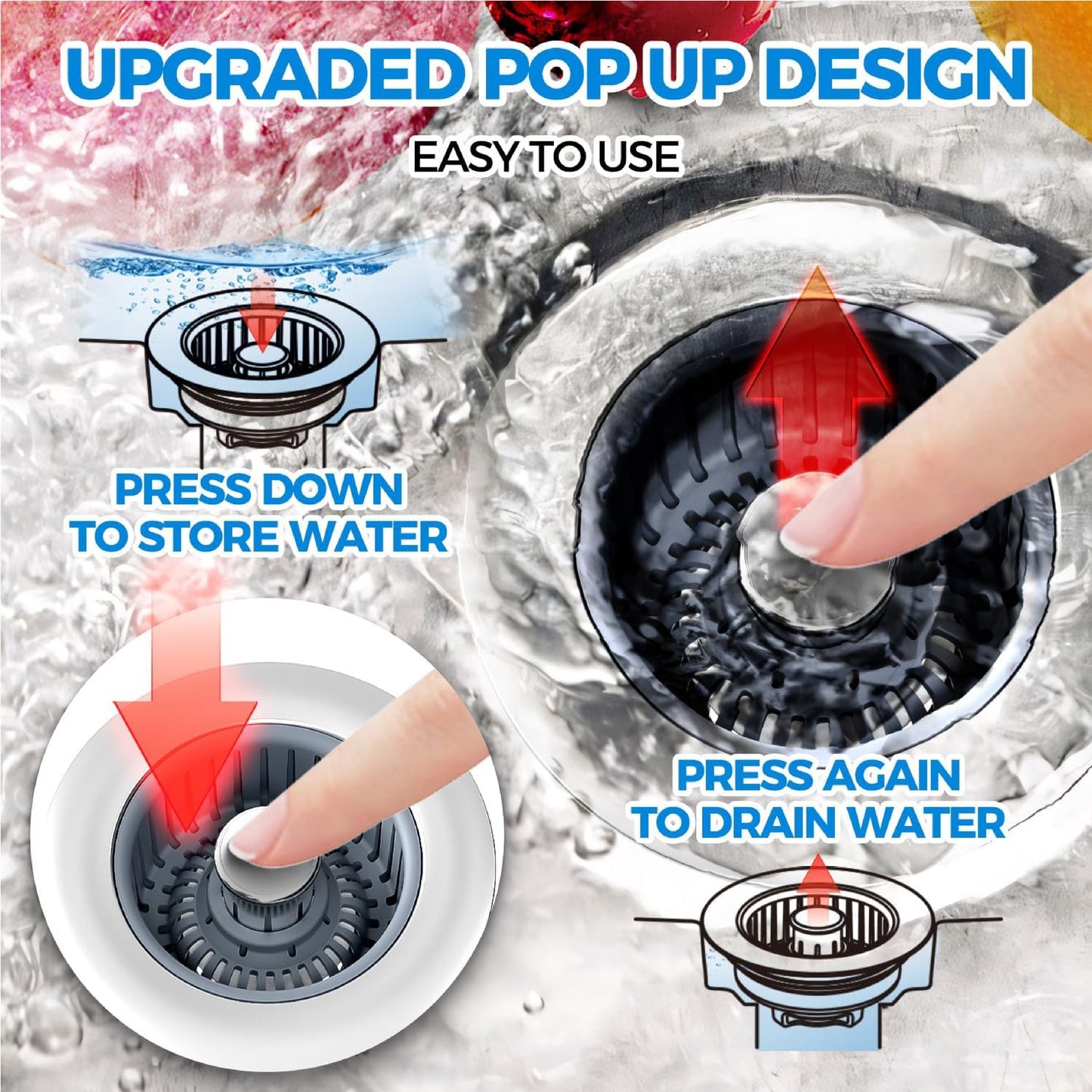 HandyFidgetGround™ Anti-Insect 3-in-1 Seal Tight Strainer Combo