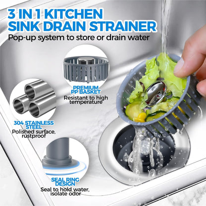 HandyFidgetGround™ Anti-Insect 3-in-1 Seal Tight Strainer Combo