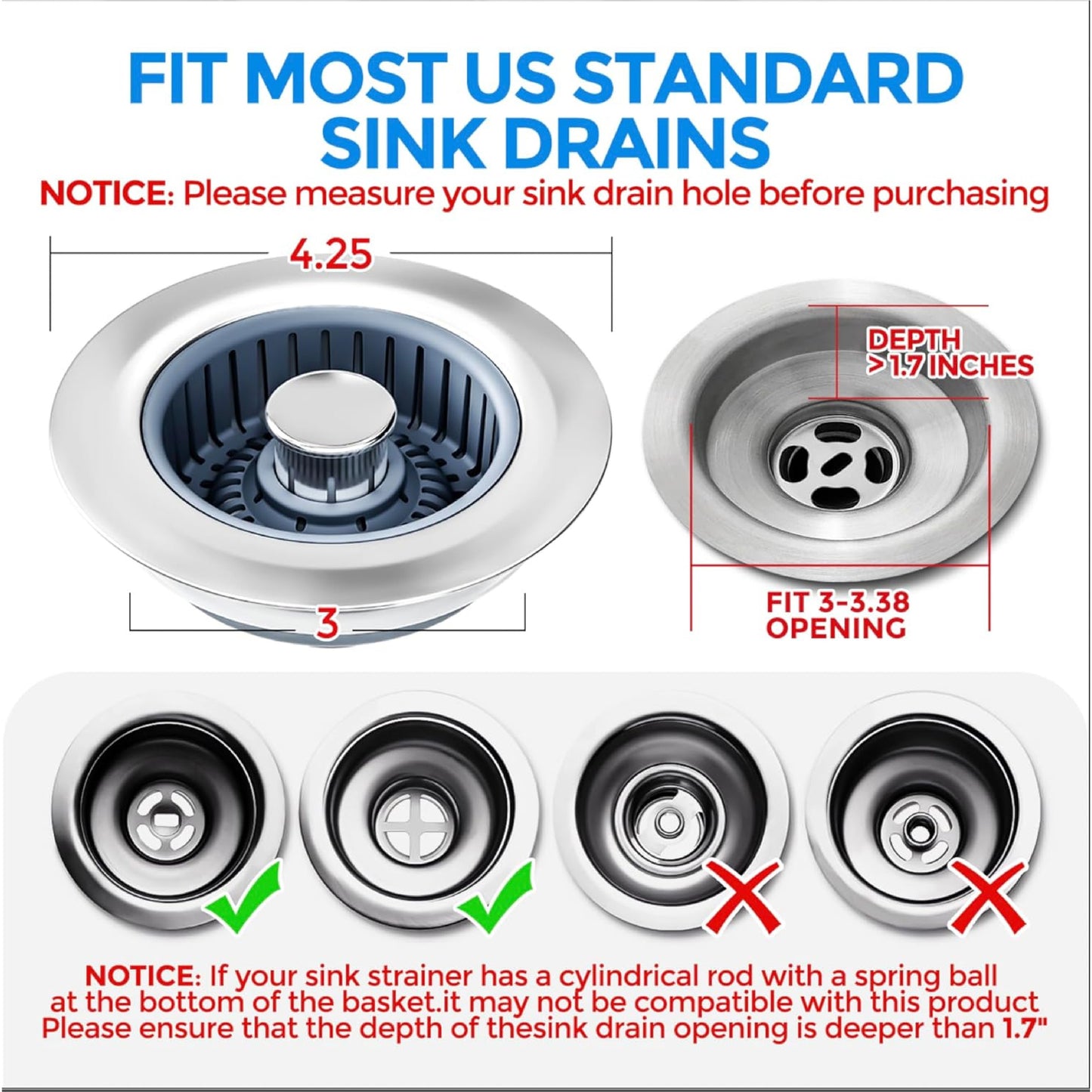 HandyFidgetGround™ Anti-Insect 3-in-1 Seal Tight Strainer Combo