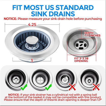 HandyFidgetGround™ Anti-Insect 3-in-1 Seal Tight Strainer Combo
