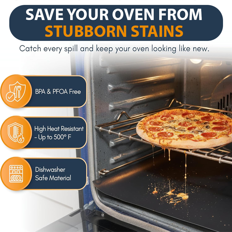 HandyFidgetGround™ BakeSafe Non-Stick Oven Liner