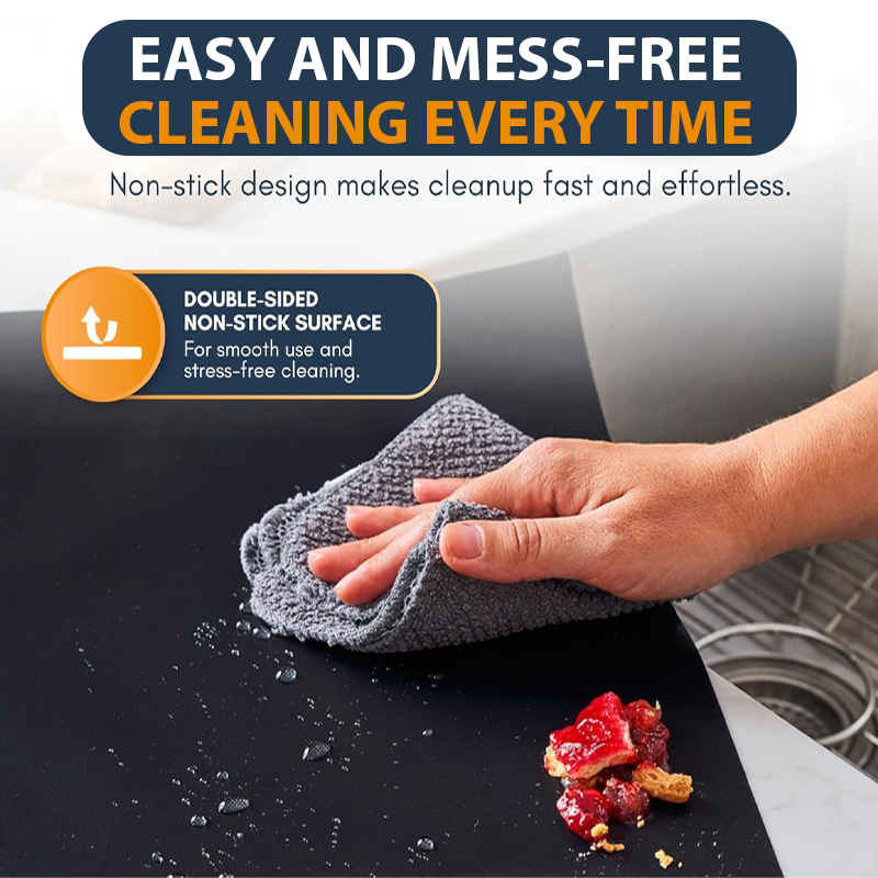 HandyFidgetGround™ BakeSafe Non-Stick Oven Liner
