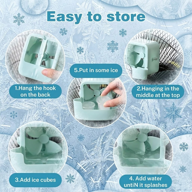 HandyFidgetGround™ CoolBoost Fan Ice Cooling Attachment
