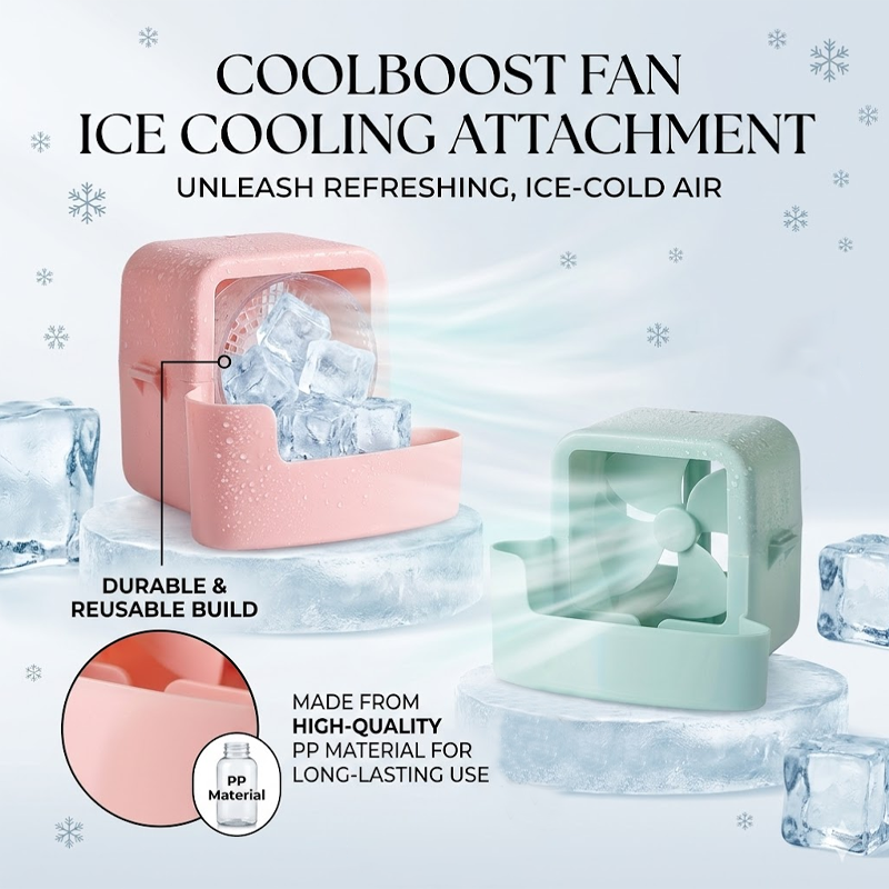 HandyFidgetGround™ CoolBoost Fan Ice Cooling Attachment