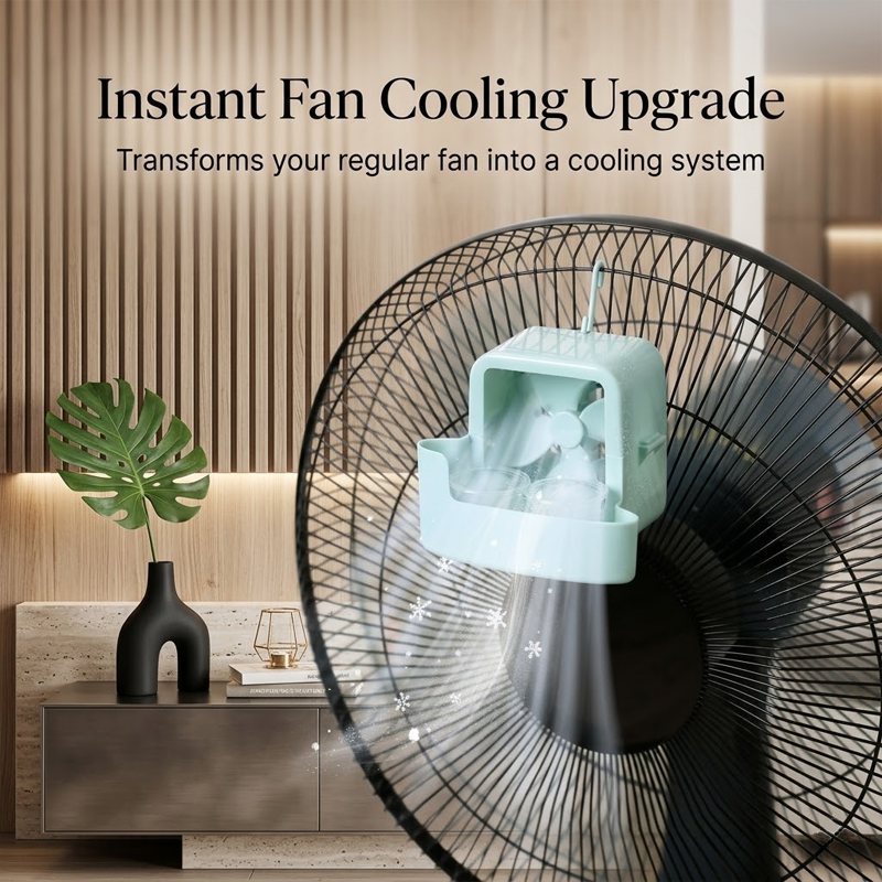 HandyFidgetGround™ CoolBoost Fan Ice Cooling Attachment