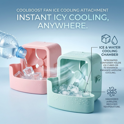 HandyFidgetGround™ CoolBoost Fan Ice Cooling Attachment
