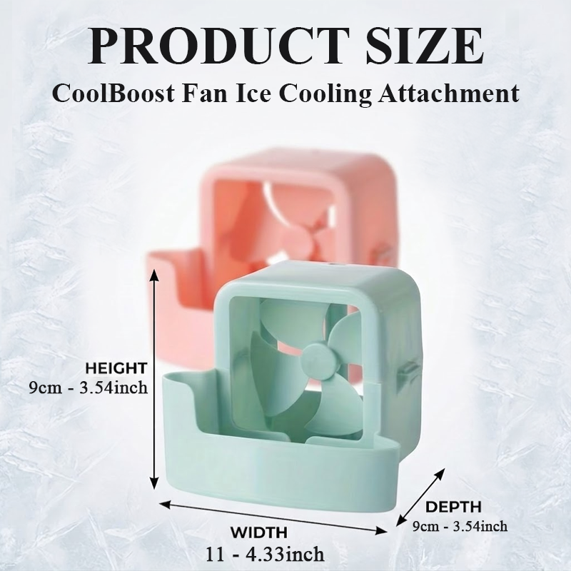 HandyFidgetGround™ CoolBoost Fan Ice Cooling Attachment