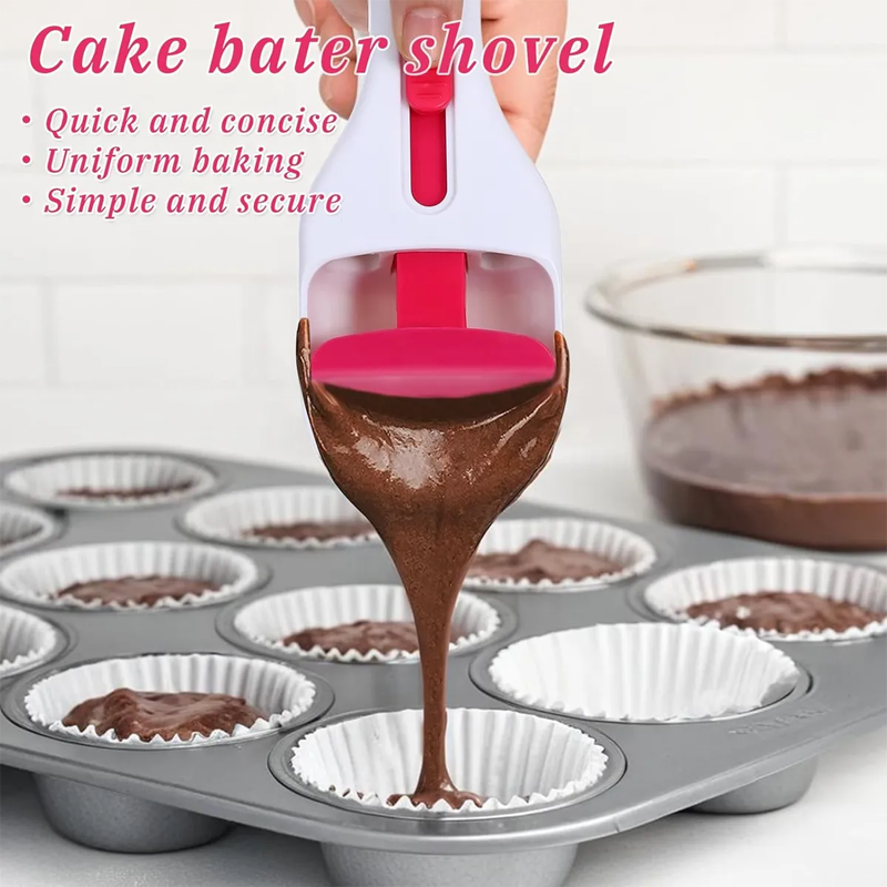 HandyFidgetGround™ CupcakePro Baking Scoop Dispenser