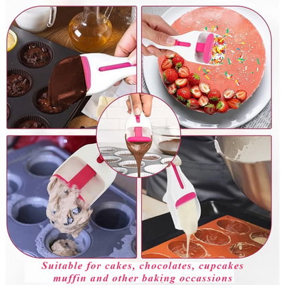 HandyFidgetGround™ CupcakePro Baking Scoop Dispenser