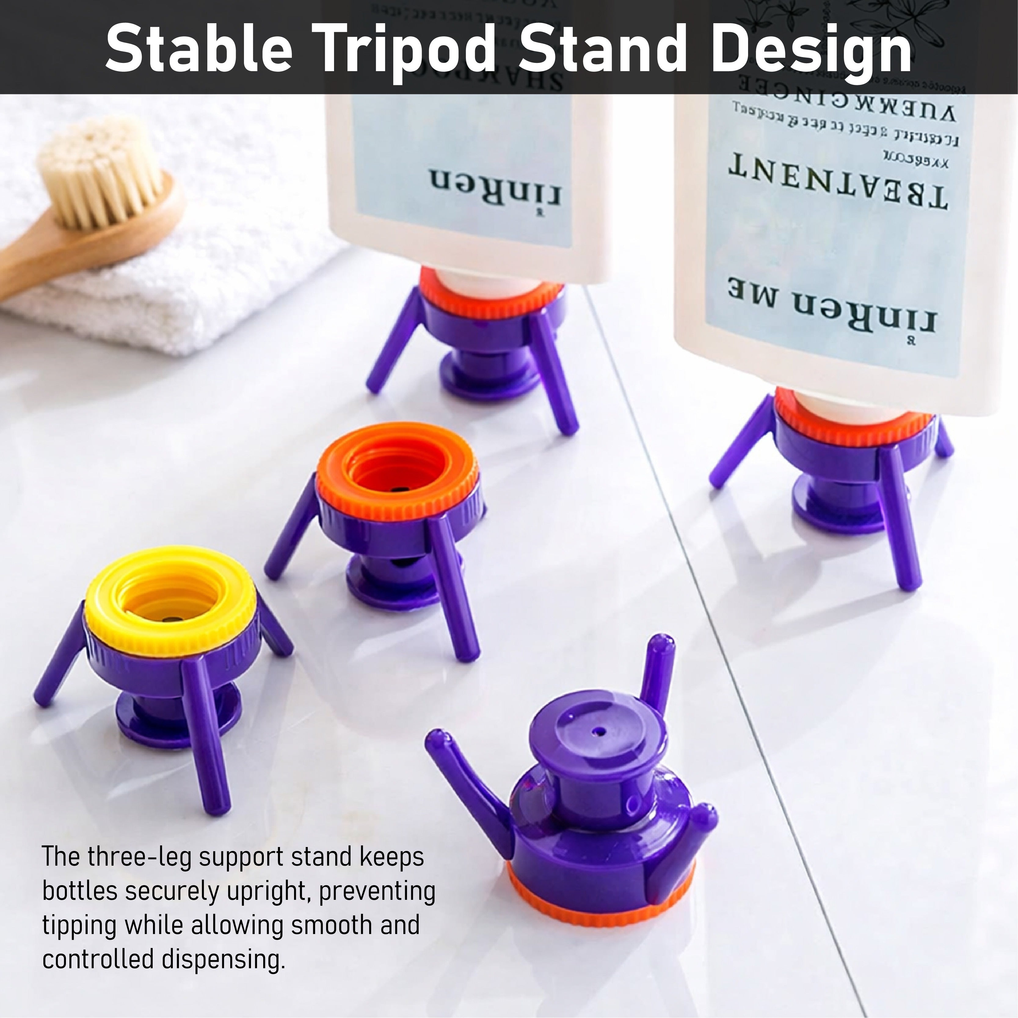 HandyFidgetGround™ DropSaver Bottle Emptying Stand