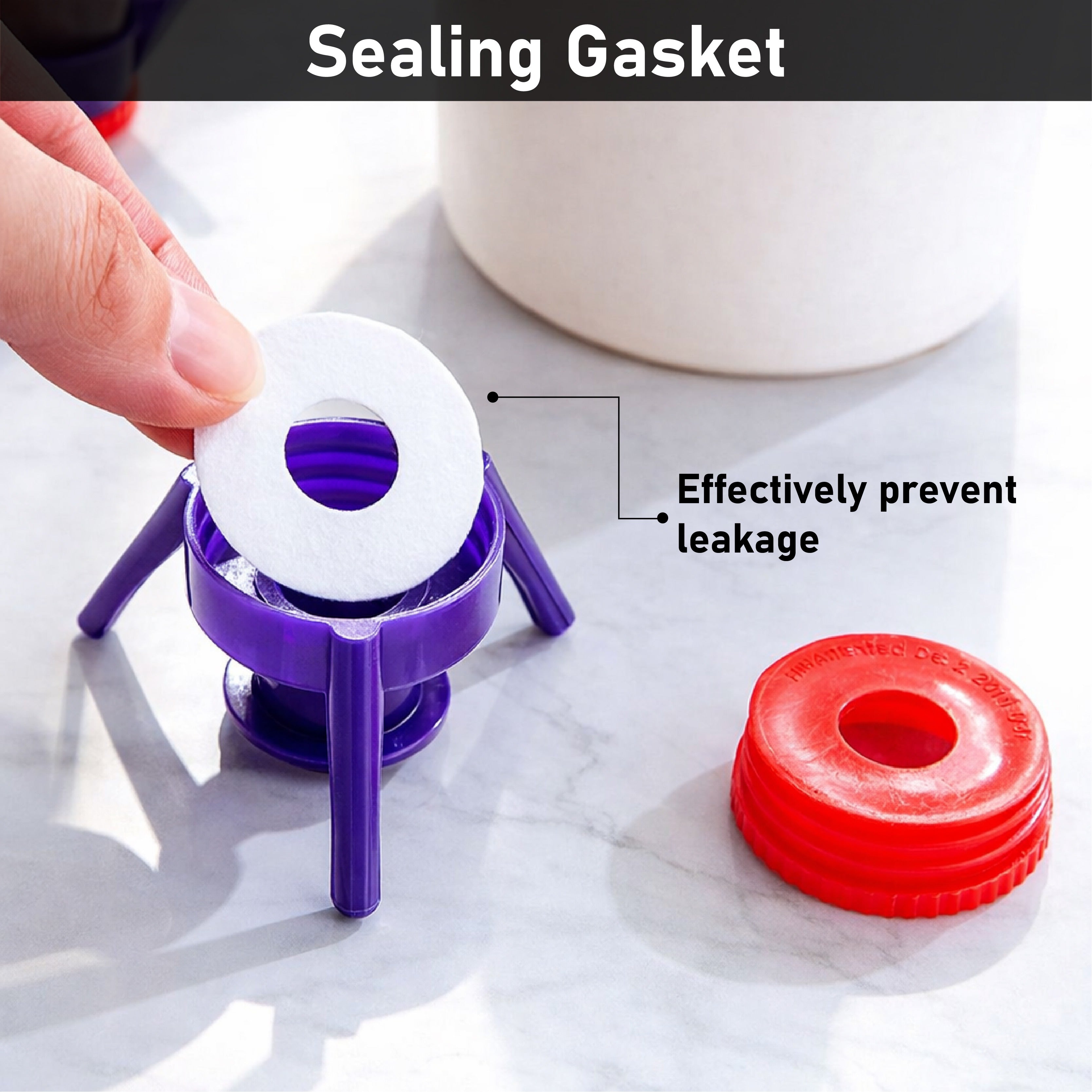 HandyFidgetGround™ DropSaver Bottle Emptying Stand