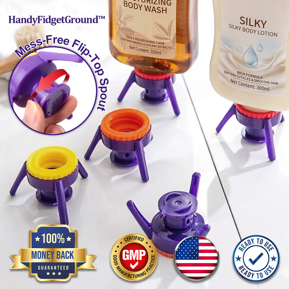 HandyFidgetGround™ DropSaver Bottle Emptying Stand
