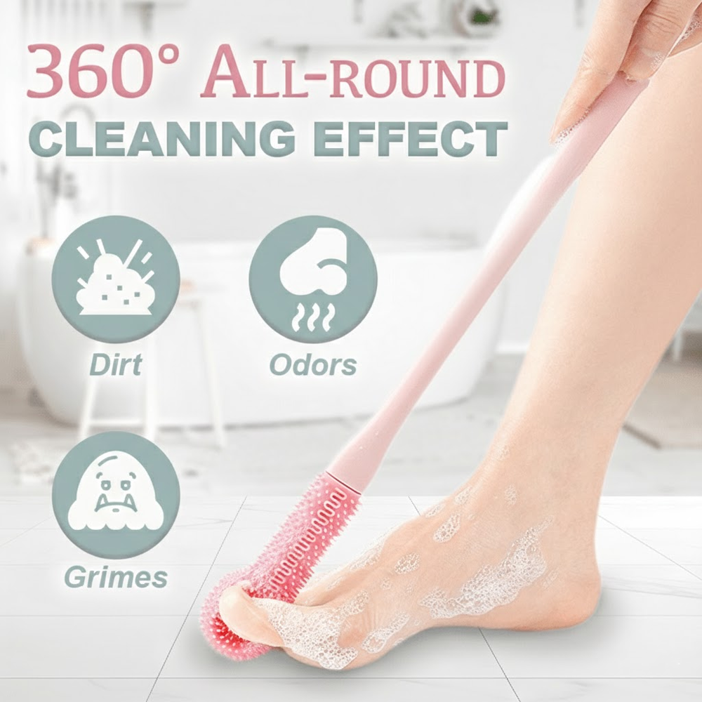 HandyFidgetGround™ Easy-Reach Deep Cleaning Foot Brush