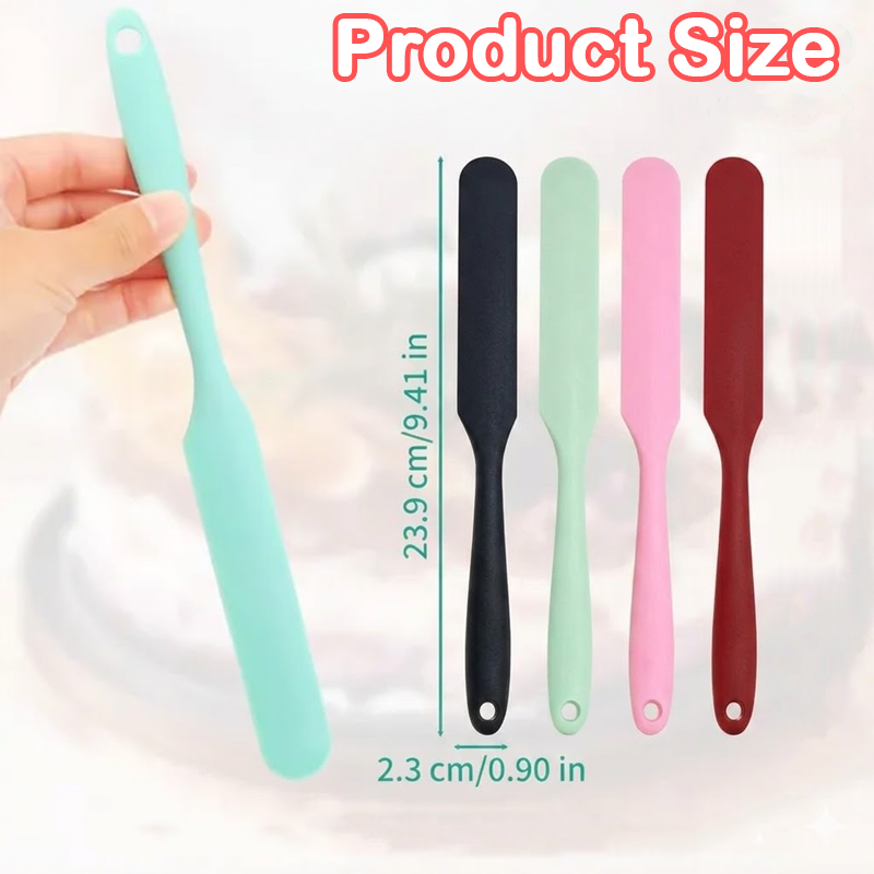 HandyFidgetGround™ EasyScrape Long Handle Jar Spatula