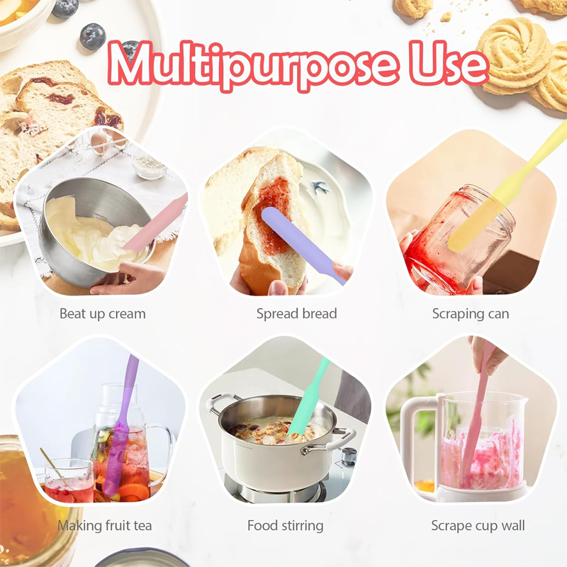 HandyFidgetGround™ EasyScrape Long Handle Jar Spatula
