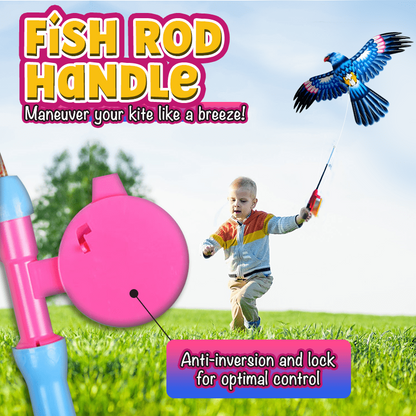 HandyFidgetGround™ Fishing Rod Kid's Kite