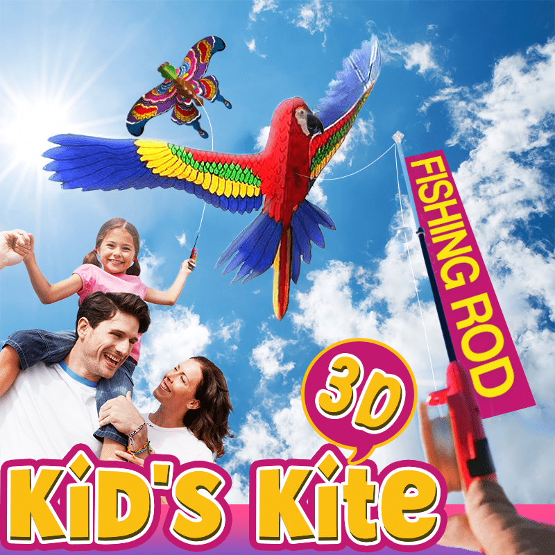 HandyFidgetGround™ Fishing Rod Kid's Kite