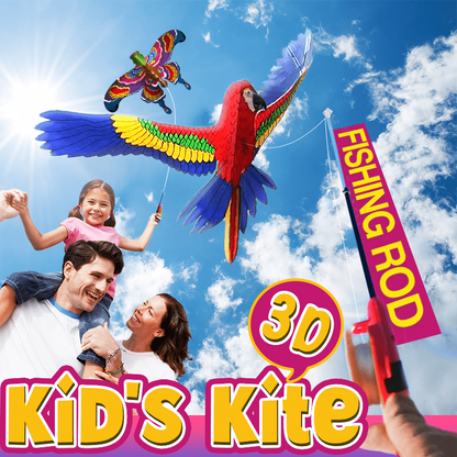 HandyFidgetGround™ Fishing Rod Kid's Kite