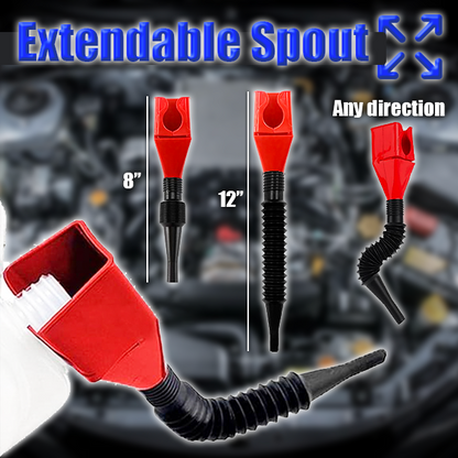 HandyFidgetGround™ Flexible Car Refueling Funnel