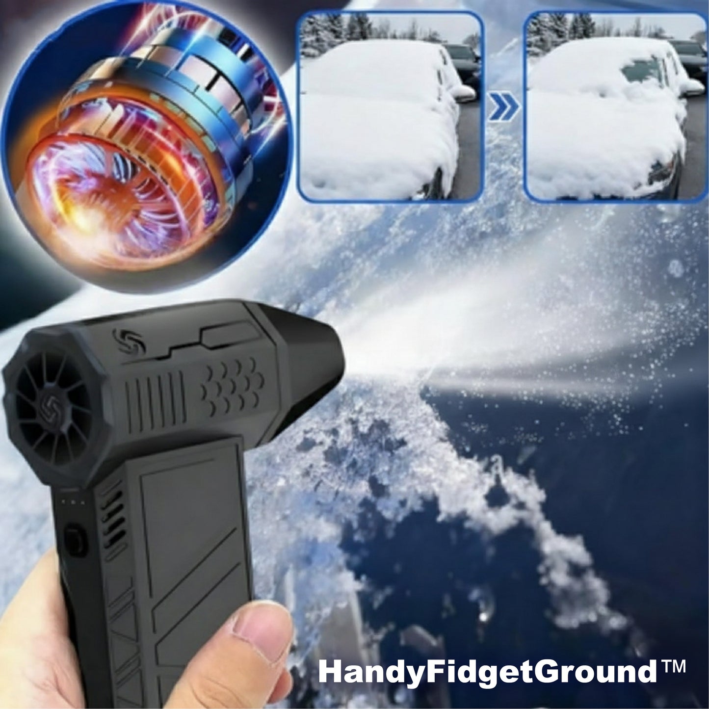 HandyFidgetGround™ FrostBlazer 5000W Thermal Snow Blower