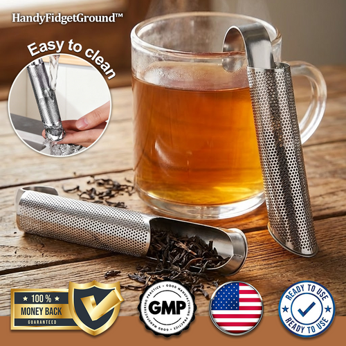 HandyFidgetGround™ GoBrew Stainless Steel Tea Infuser Stick