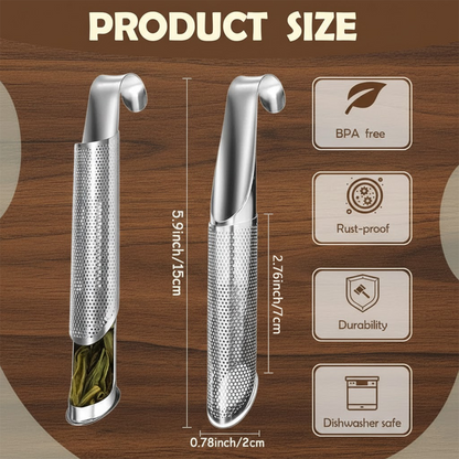 HandyFidgetGround™ GoBrew Stainless Steel Tea Infuser Stick