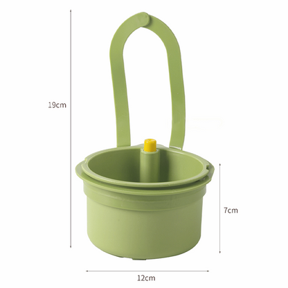 HandyFidgetGround™ Hanging Clip-On Automatic Dumping Sink Strainer