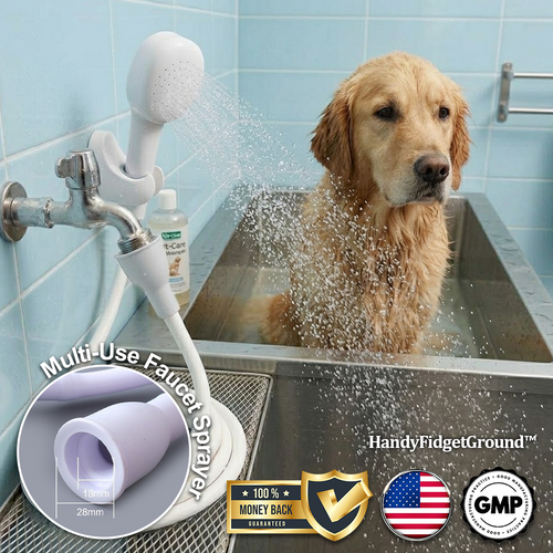 HandyFidgetGround™ HomeShower Multi-Wash Faucet Sprayer