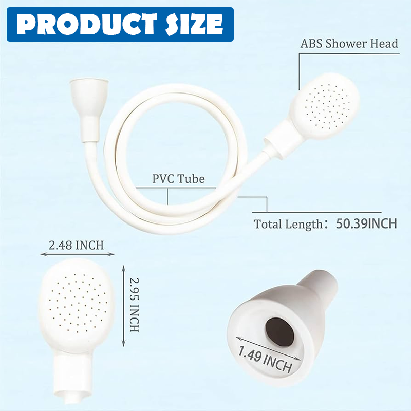 HandyFidgetGround™ HomeShower Multi-Wash Faucet Sprayer