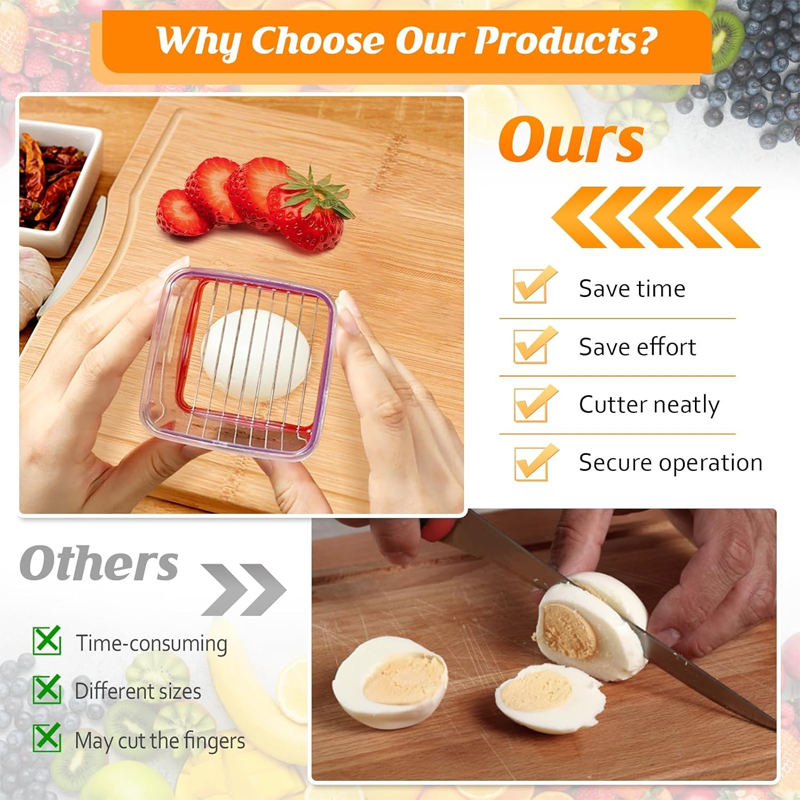 HandyFidgetGround™ InstaSlice Multi Food Press Cutter