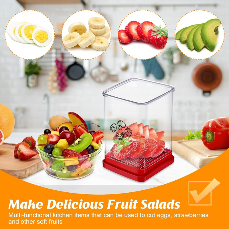HandyFidgetGround™ InstaSlice Multi Food Press Cutter
