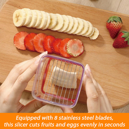 HandyFidgetGround™ InstaSlice Multi Food Press Cutter