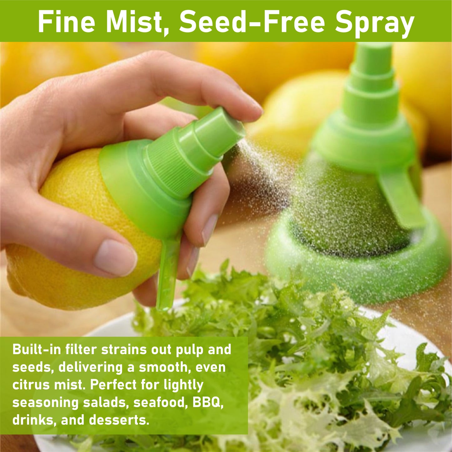 HandyFidgetGround™ JuiceTwist Cirtus Juice Sprayer Kit