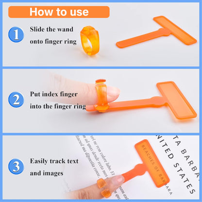 HandyFidgetGround™ LearnTrack Finger Highlighter Strips