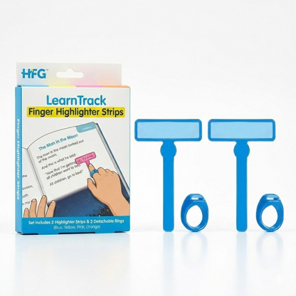 HandyFidgetGround™ LearnTrack Finger Highlighter Strips